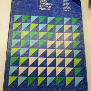 1981 Chassis Body Electrical Service Manual Omni Horizon Aries Reliant Dodge