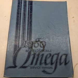 1980 Oldsmobile Omega Service Manual Repair Shop Book
