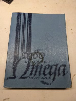 1980 Oldsmobile Omega Service Manual Repair Shop Book