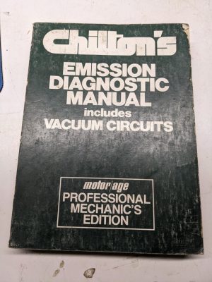 Chiltons Emission Diagnostic Manual Vacuum Circuits Professional Mechanics 1980