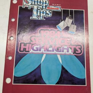 1984 Ford Service Highlights Motorcraft Shop Tips Dealer Magazine Vol 21 #10