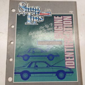 1986 Ford Service Highlights Motorcraft Shop Tips Dealer Magazine Vol 24 No 1