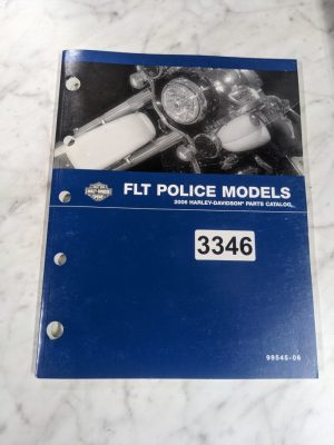 Harley Davidson Motorcycle Parts List Manual Catalog Police Model Flt 2006