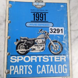 Harley Davidson Motorcycle Parts List Manual Catalog Sportster 1991 99451-91