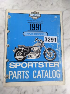 Harley Davidson Motorcycle Parts List Manual Catalog Sportster 1991 99451-91