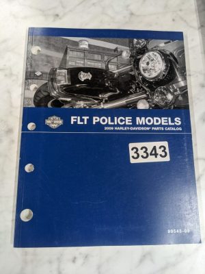 Harley Davidson Motorcycle Parts List Manual Catalog Police Model Flt 2009