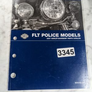 Harley Davidson Motorcycle Parts List Manual Catalog Police Model Flt 2007