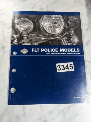 Harley Davidson Motorcycle Parts List Manual Catalog Police Model Flt 2007