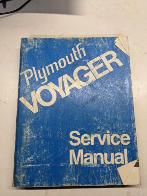 Service Manual 1974 Plymouth Voyager Repair Shop Book Pb 100 200 300