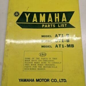 Original Yamaha Oem Parts List Book Model At1-B Ct1-B At1-Mb 1969