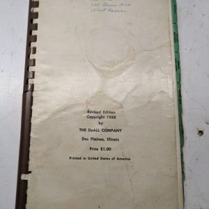 1958 Doall Power Sawing Handbook Booklet History Methods Recommendations
