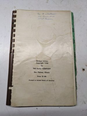 1958 Doall Power Sawing Handbook Booklet History Methods Recommendations
