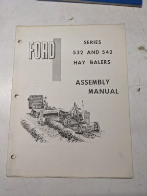 Ford 532 542 1959 Hay Balers Tractor Attachment Assembly Manual