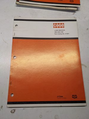 J I Case Lawn Sweeper H K 90 Tractor Operators Maintenance Manual A1321