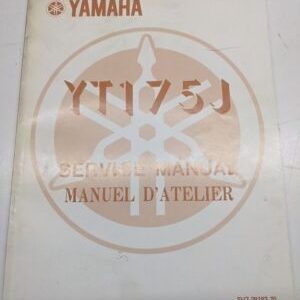 Original Yamaha Oem Owner Service Manual Shop Book 1981 Yt175J 5V7-28197-70