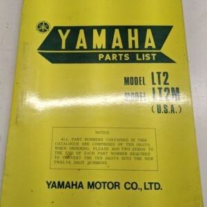 Original Yamaha Oem Parts List Book Model Lt2 Lt2M 1971 305-60 Manual