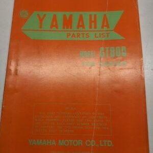 Original Yamaha Oem Parts List Book Model Gt80D 1976 393-28198-H0 Manual