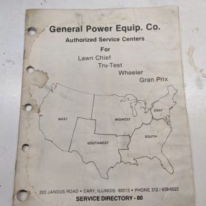 Wheeler Trutest Lawn Chief Master General Power Equip Authorized Service Centers
