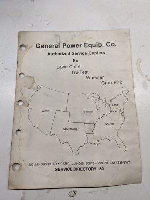 Wheeler Trutest Lawn Chief Master General Power Equip Authorized Service Centers