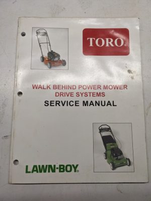 Toro Lawn Boy Power Mower Drive Systems Service Manual 2001 Transmission Repair