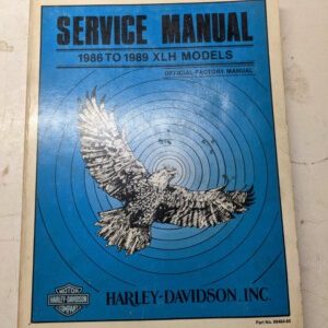 Harley Davidson Motorcycle Hd Service Manual Xlh Models 1986 1987 1988 1989