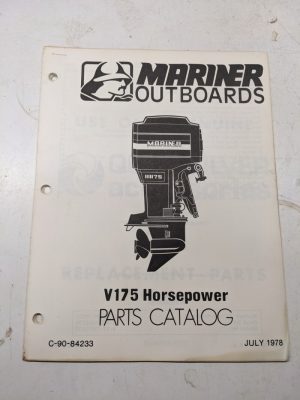 Mariner Outboard Boat Motor Parts List Book Catalog Manual V175 Hp 1978 84233