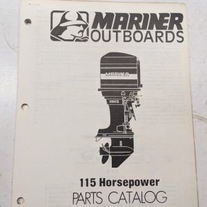 Mariner Outboard Boat Motor Parts List Book Catalog Manual 115 Hp 1978 83778
