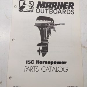 Mariner Outboard Boat Motor Parts List Book Catalog Manual 15C Hp 1978 84390