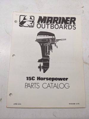 Mariner Outboard Boat Motor Parts List Book Catalog Manual 15C Hp 1978 84390