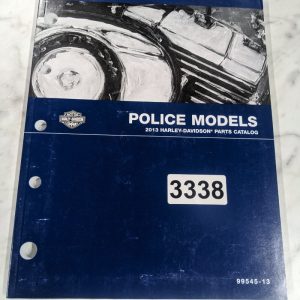Harley Davidson Motorcycle Parts List Manual Catalog Police Model 2013 99545-13