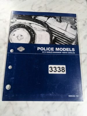 Harley Davidson Motorcycle Parts List Manual Catalog Police Model 2013 99545-13
