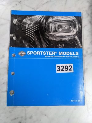 Harley Davidson Motorcycle Parts Manual Catalog Model Sportster 2008 99451-08