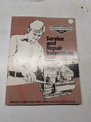 Briggs & Stratton Service Repair Manual Instruction Engine Overhaul 1979 270962