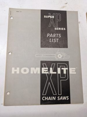 Homelite Parts List Book Catalog Manual Chain Saws Xp Series 24084 169