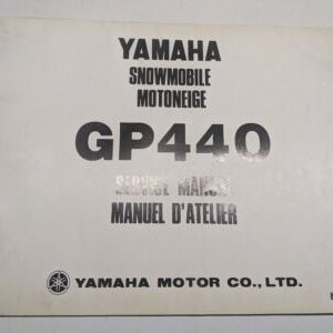 Original Yamaha Oem Owner Service Manual Shop Book 1975 Gp440 8A1-28197-70