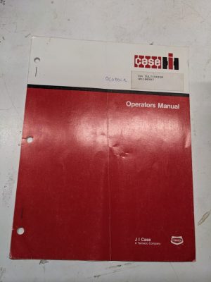Ih Case Operators Manual Owner Book 144 Cultivator 1011803R7 Farm Tractor