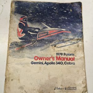 1979 Polaris Owners Manual Gemini Apollo 340 Cobra Specifications Maintenance