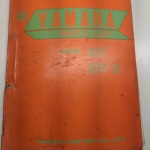 Original Yamaha Oem Parts List Book Model G1F G1Fd 1969 First Edition