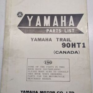 Original Yamaha Oem Parts List Book Model Trail 90Ht1 1971 Canada Manual
