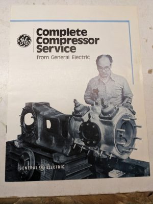 General Electric Complete Compressor Service Sales Brochure Of Services