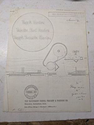 Waterbury Farrel Toggle Headers Sales Brochure Catalog Copy