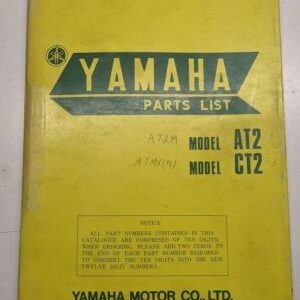 Model At2 Ct2 1971 314-60 Manual Original Yamaha Oem Parts List Book