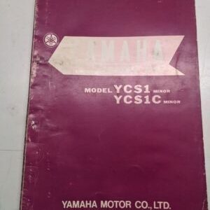 Original Yamaha Oem Parts List Book Model Ycs1 Ycs1C Minor Manual