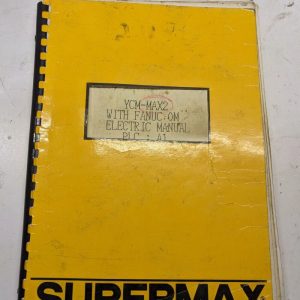 Yeong Chin Electric Service Repair Manual Ycm-Max2 Fanuc Om Cnc Supermax