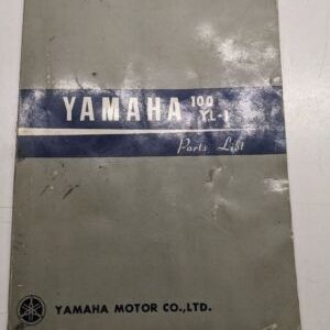 Original Yamaha Oem Parts List Book Model 100 Cc Yl-1 1965 First Edition Manual