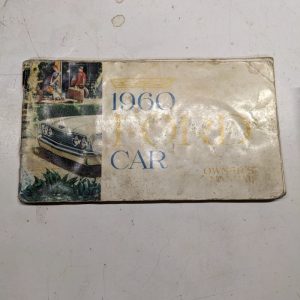 1960 Ford Car Owner'S Operator'S Manual All Models Automobile Information Book