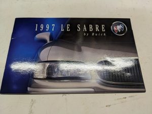 1997 Buick Le Sabre Sales Marketing Dealer Brochure Specs Color List Options