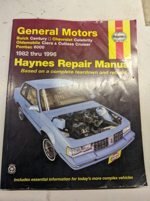 Haynes Repair Manual Shop Service Book Gm Buick Chevy Pontiac Olds 1982-1996