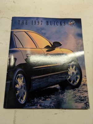The 1997 Buicks Dealership Sales Brochure Book Advertising Car Catalog Colors
