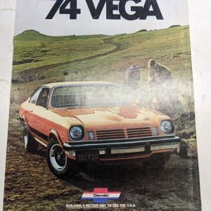 1974 Chevrolet Vega Dealership Sales Brochure Book Advertising Car Catalog
